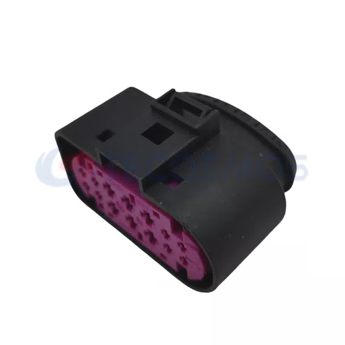 Auto Parts Headlight Plug Connector for Volkswagen Audi 14-pin Female 1J0973737 969388 CT14-0009M-1 - image 3